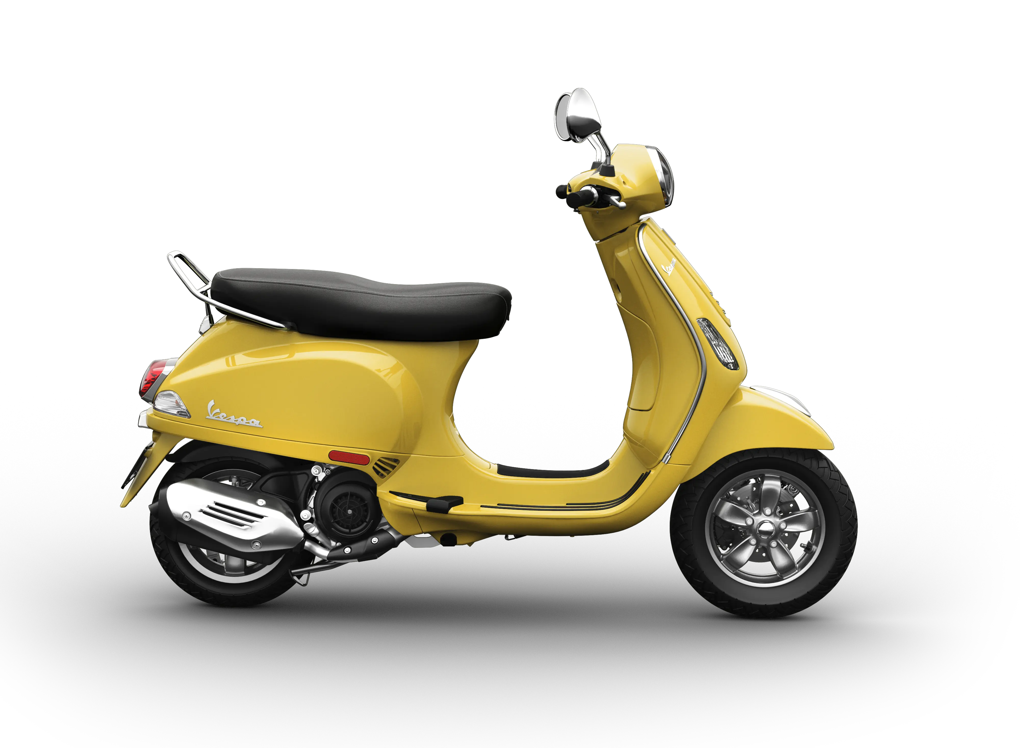 Vespa Zx Yellow Scooter